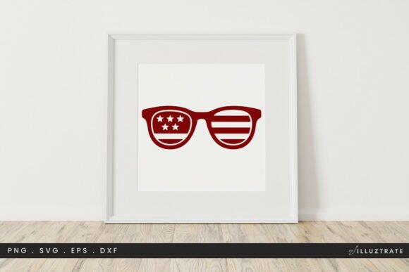 4th July Shades SVG Clipart