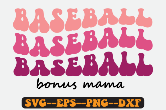 Baseball Quote Retro SVG Graphics for Crafts