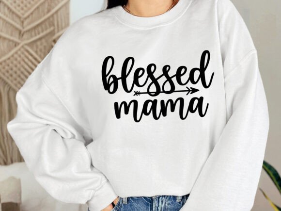 Blessed Mama SVG: Crafts & Graphics for Heartfelt Branding
