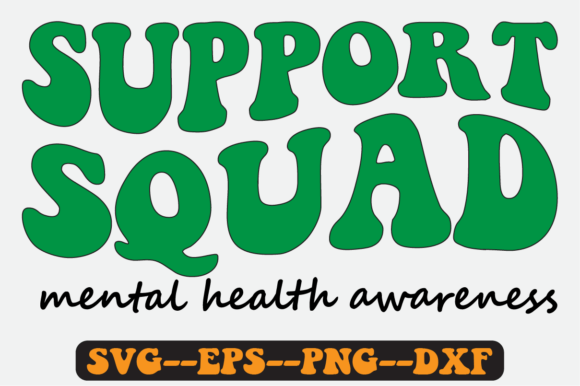 Mental Health Awareness Quote Retro SVG