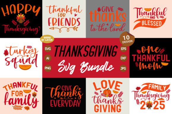 Thanksgiving SVG Bundle Vol. 5.2